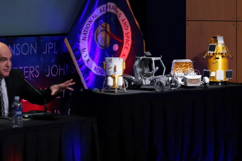 NASA Unveils Moon Base Construction Plans