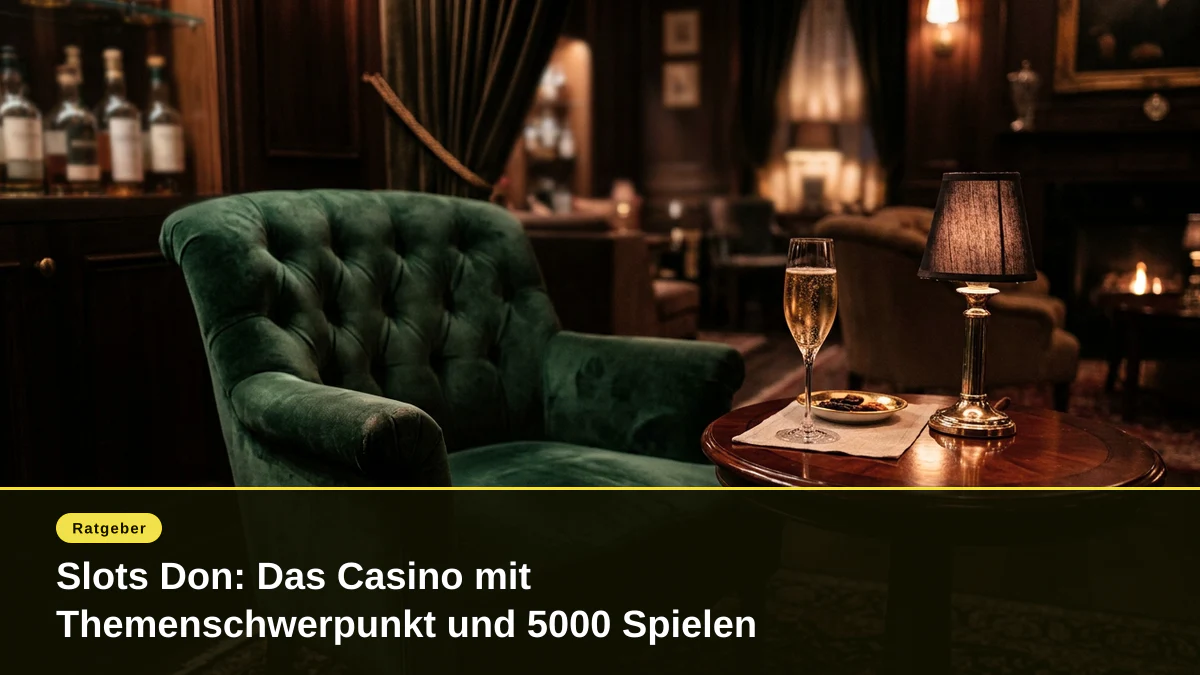Slots Don: Das Casino mit Themenschwerpunkt und 5000 Spielen