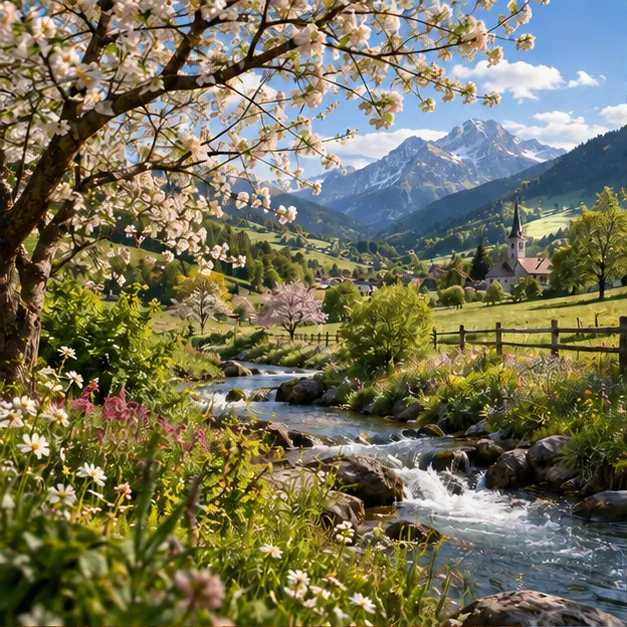 The Valley in Bloom