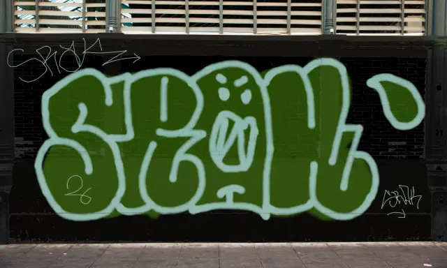 Graffiti artwork by SRAK