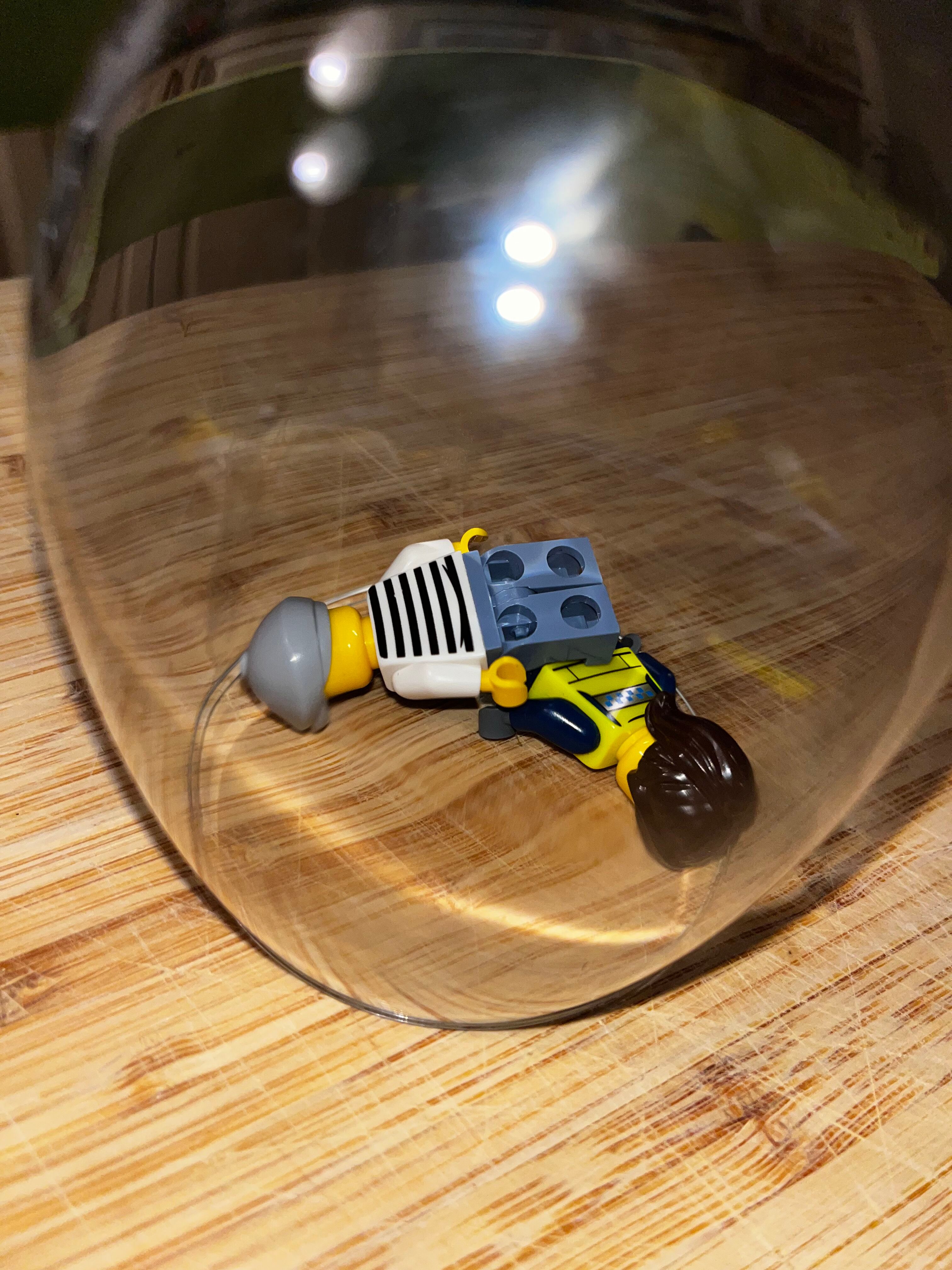 More lego figures intertwined