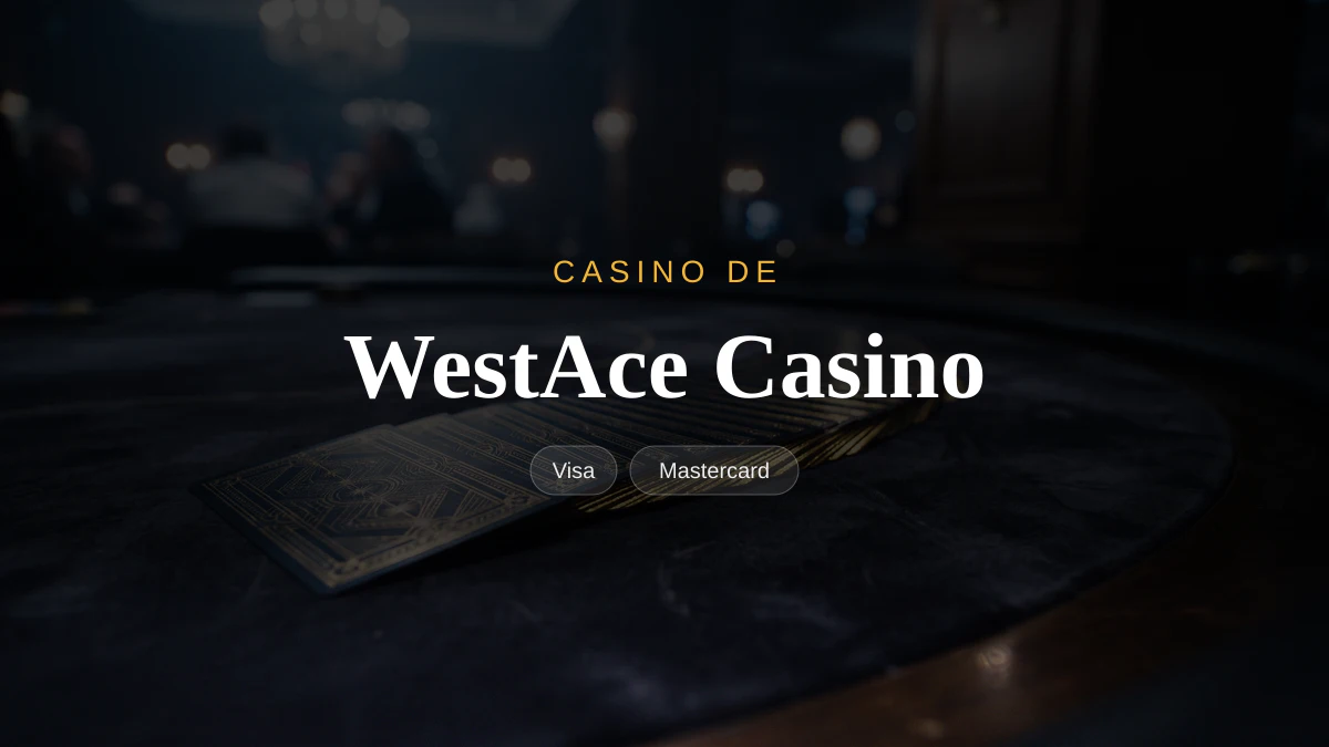 WestAce Casino — Willkommensbonus 50% bis €50 + 50 FS, Zahlungen: Visa, Mastercard, Skrill, Neteller, Paysafecard