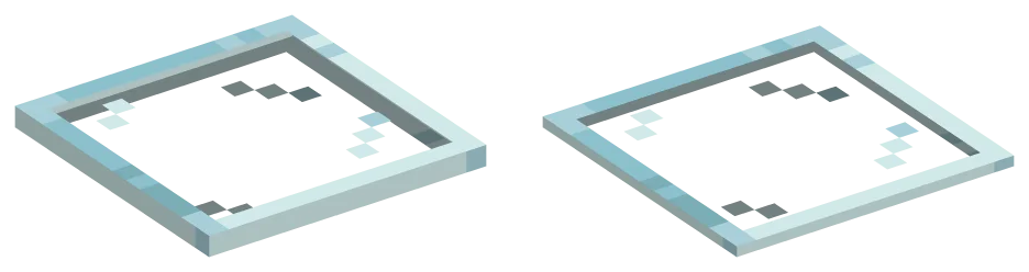 glass pressure plate row