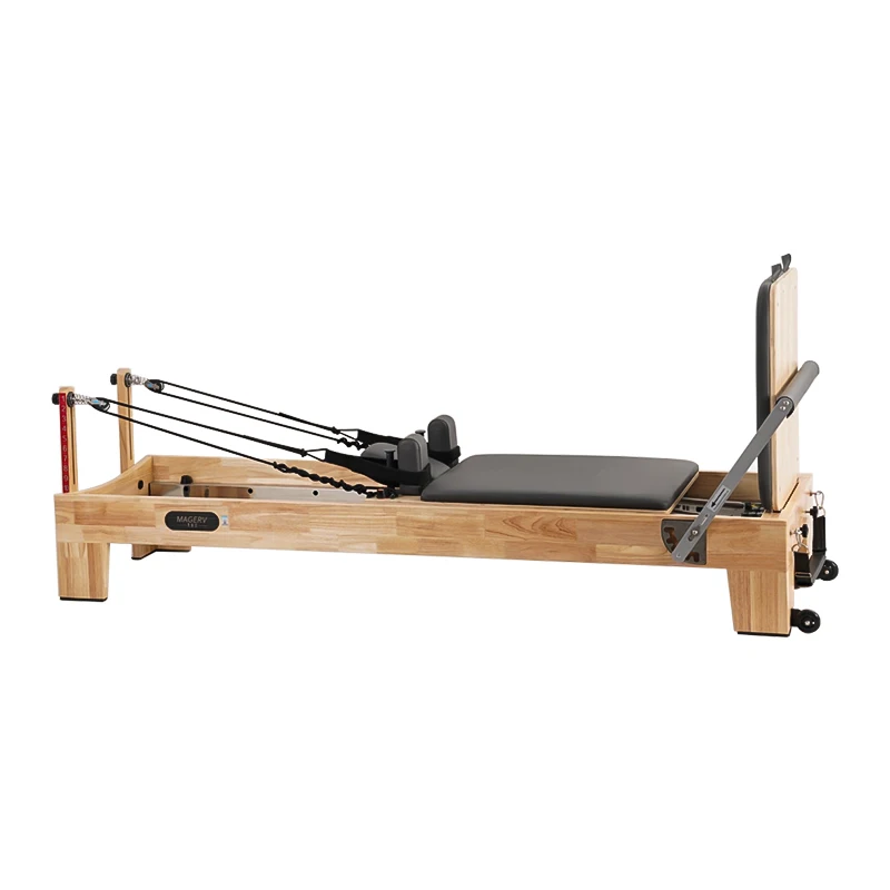 Home Commercial Custom Gym Yoga Fitness Sports Maquina Set Para Equipment Reformador Cama De Wood Beds Machine Pilates Reformers view 2