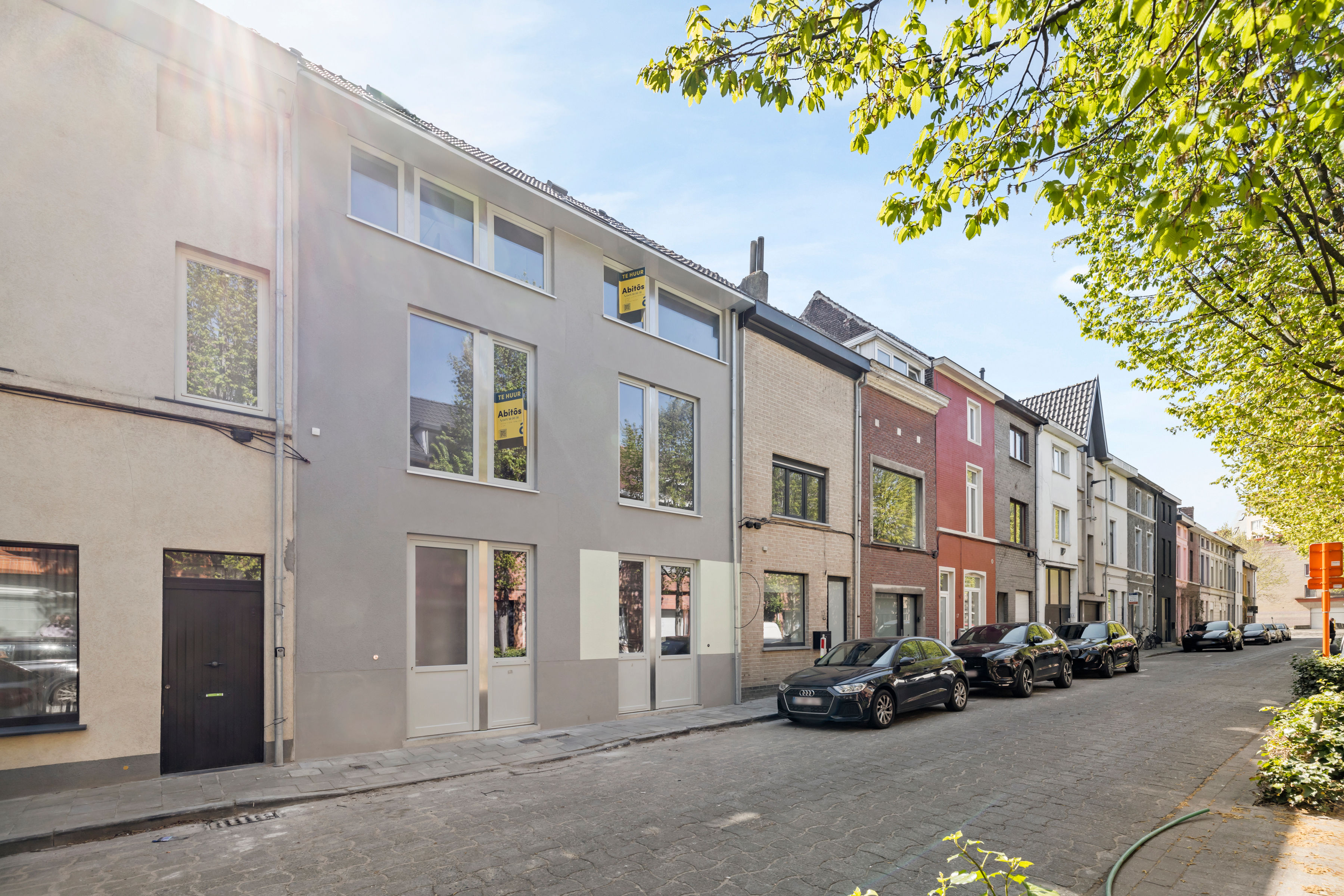 Interieur van co-housing in Gent