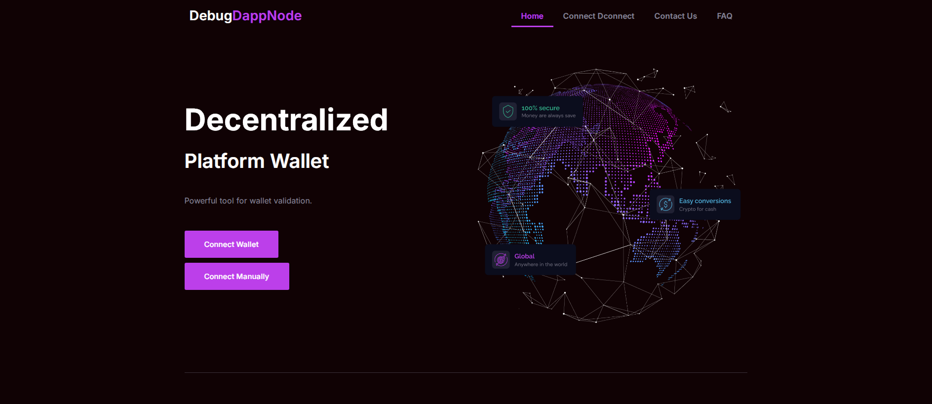 Screenshot of multihubresolve.pages.dev