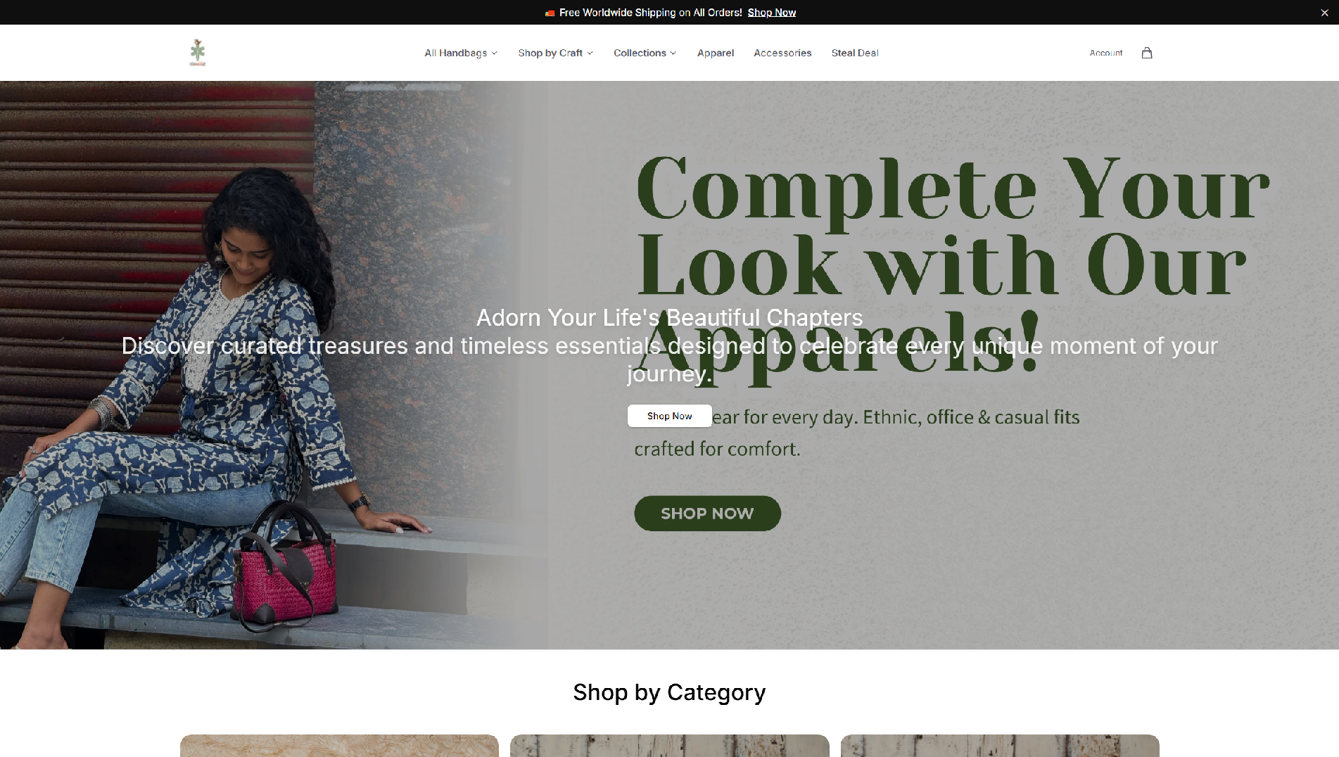 Stored capture of alankritstoriesboutique.shop
