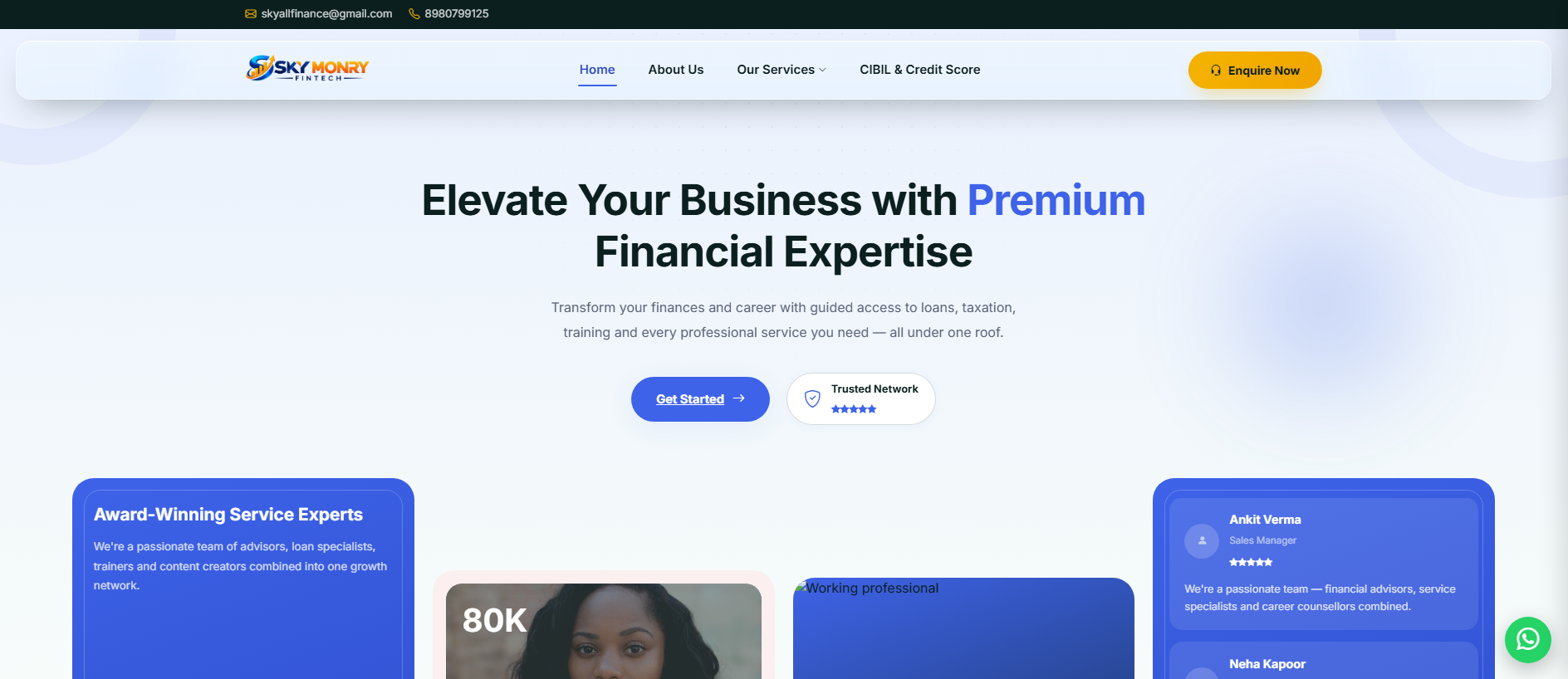 Stored capture of skymoneyfintech.online