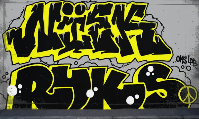Graffiti artwork by Okeyss