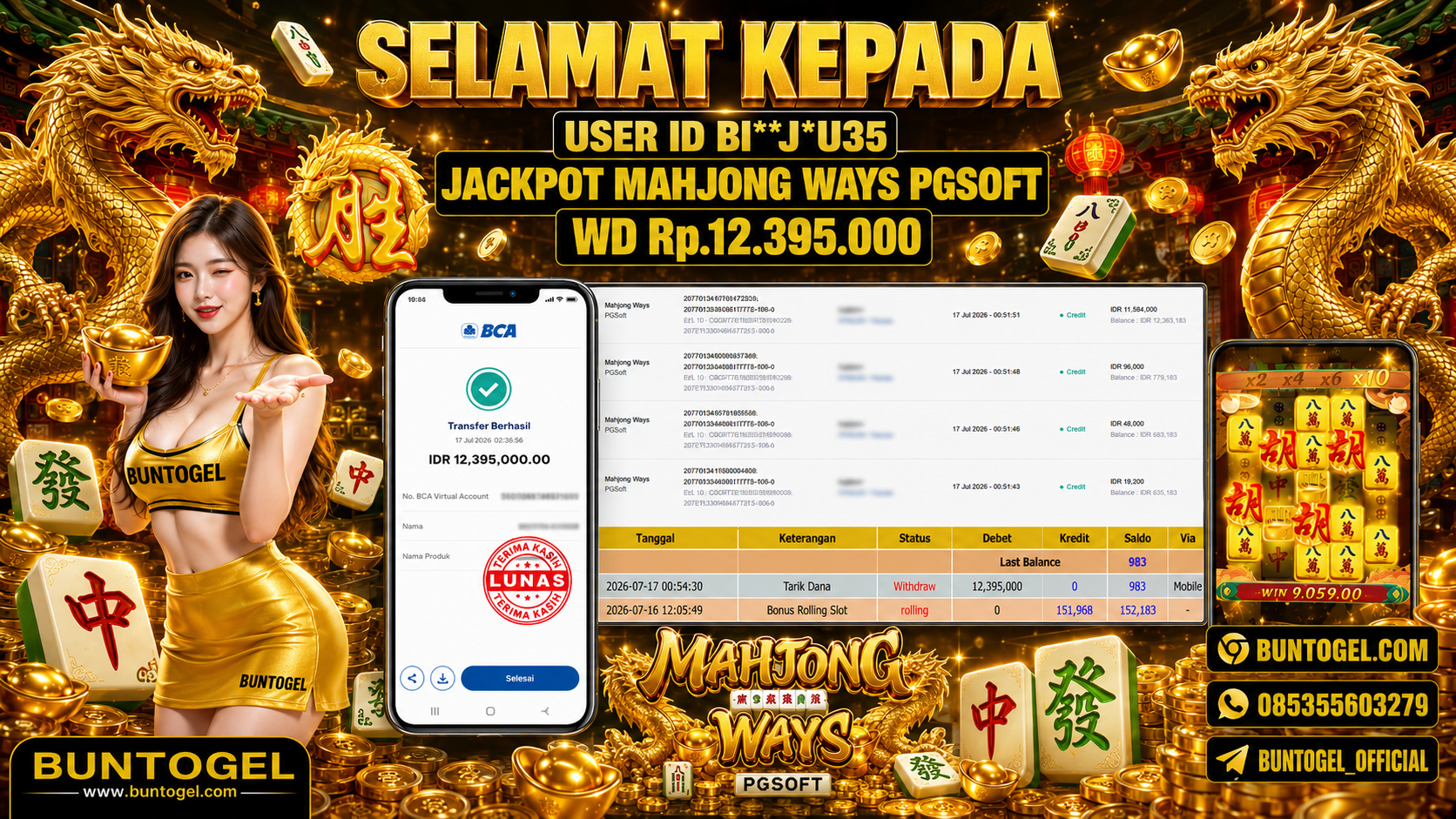 BUKTI BAYAR BUNTOGEL