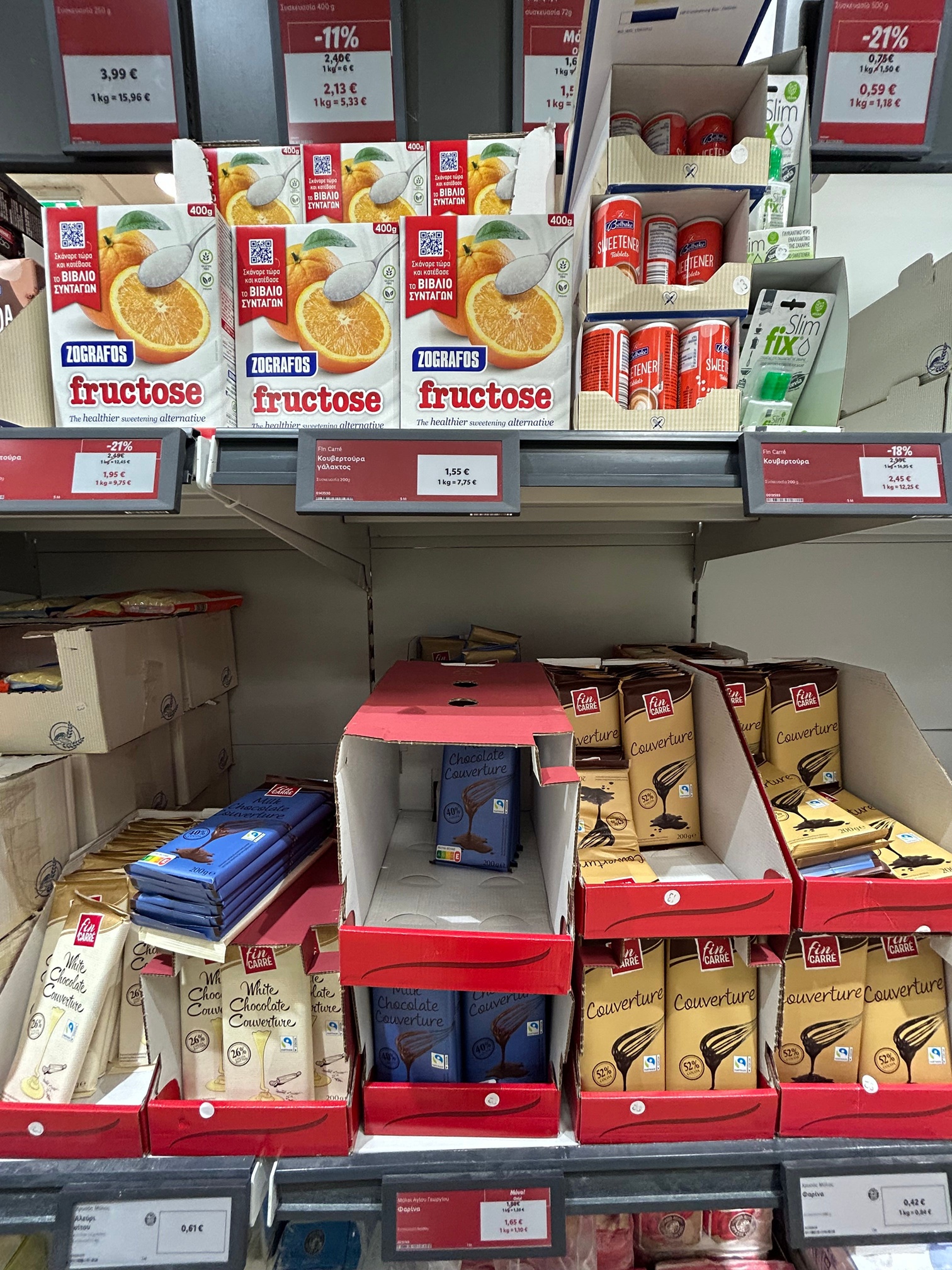 κουβερτούρα lidl