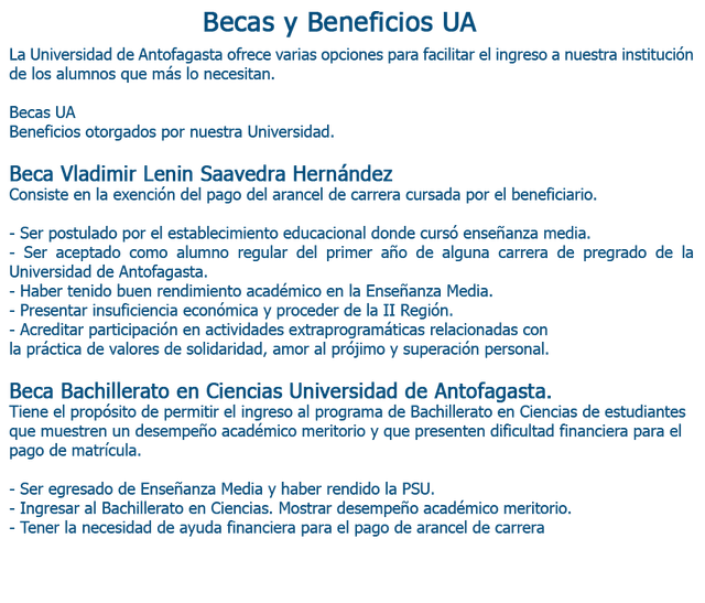 BECAS-UA