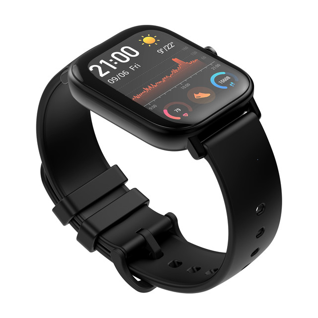 Ripley - SMARTWATCH AMAZFIT ® GTS NEGRO + MALETIN DEPORTIVO