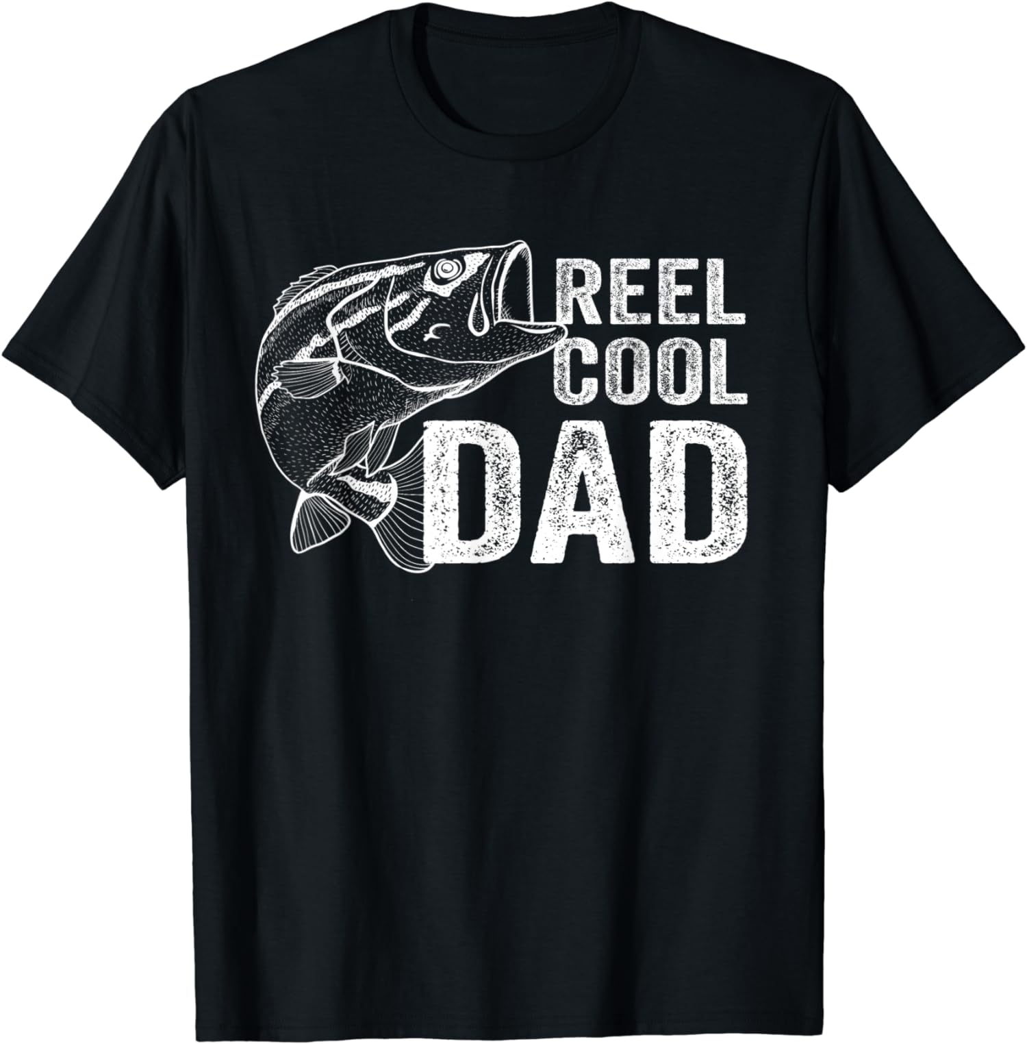 Reel Cool Dad Fishing Fathers Day Sweet Gift Unisex T-Shirt