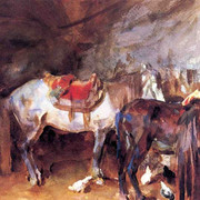 John-Singer-Sargent-Arab-Stable