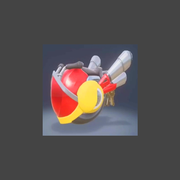 Shiny Red Wheelie Bike SRWHB12