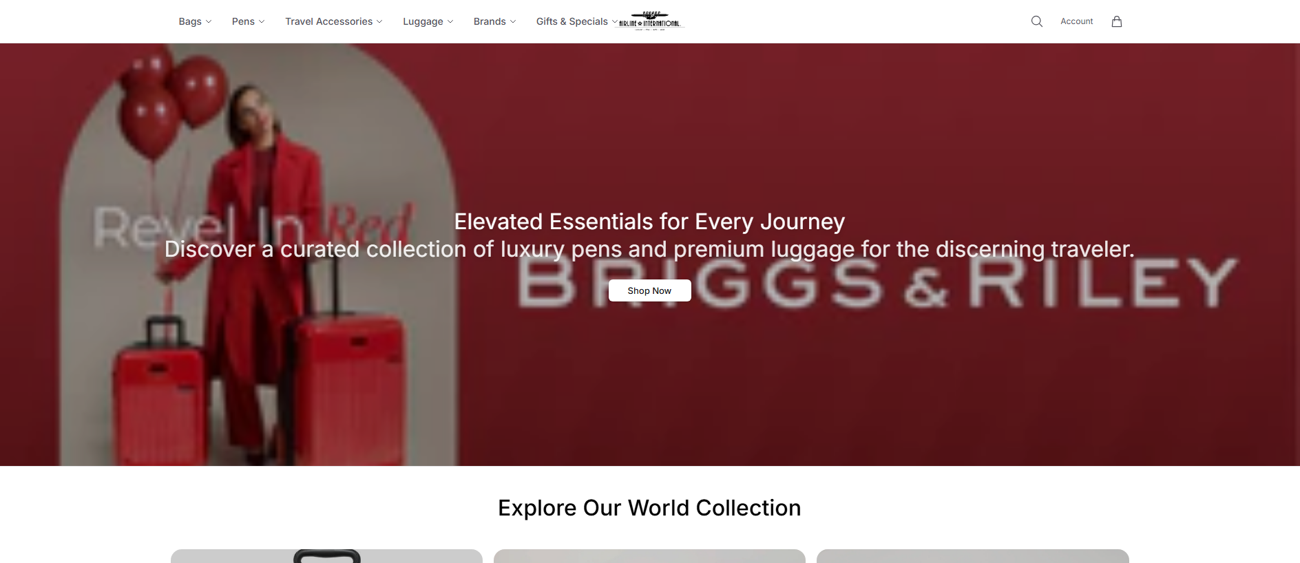 Stored capture of airlineintlstyle.shop