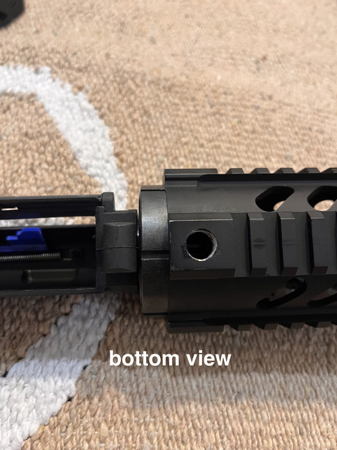 the only visible fastener is a set screw on the bottom (removed)