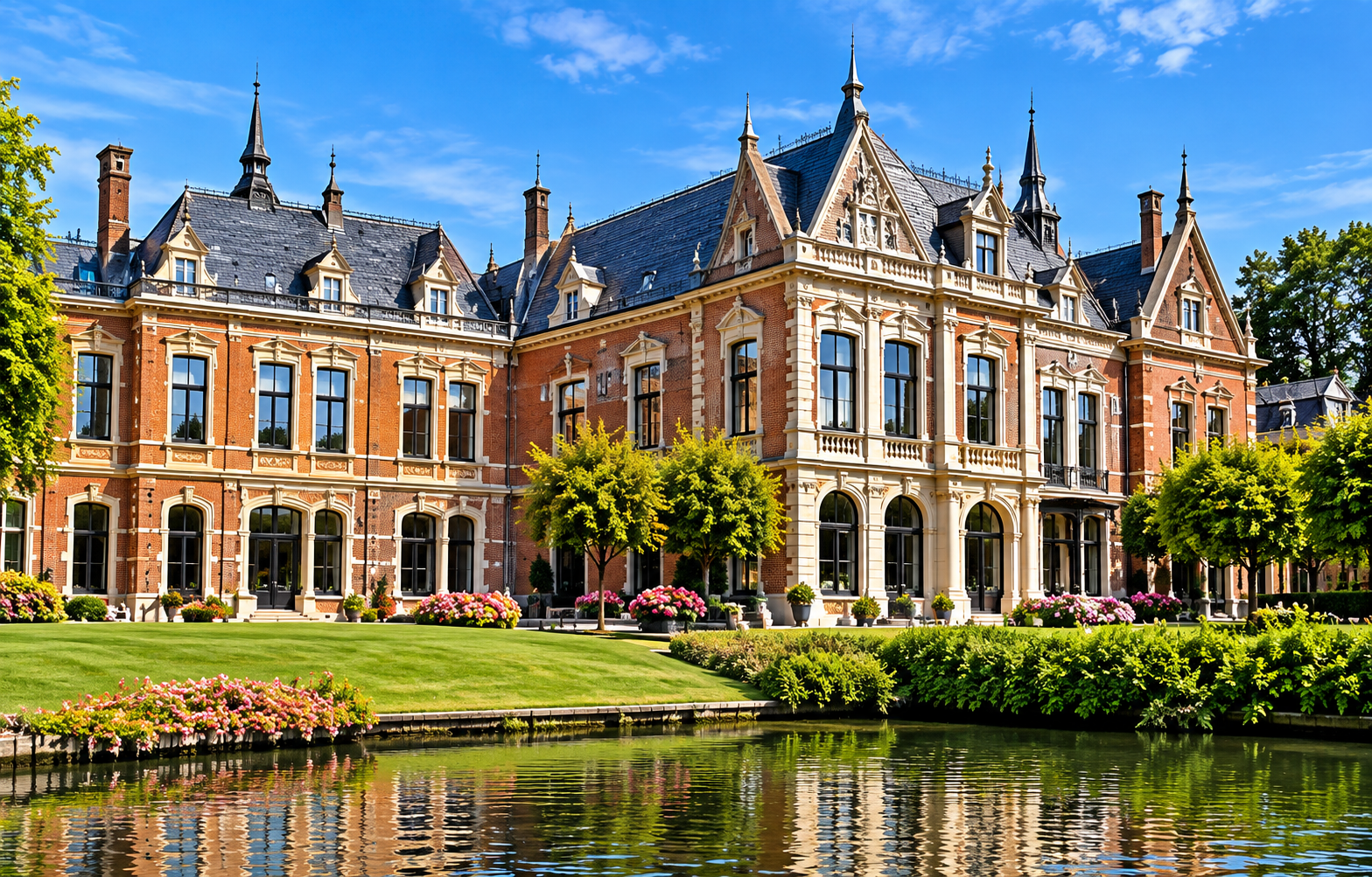 Oud stadsgebouw in Utrecht