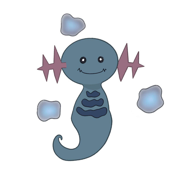 Ghost type wooper