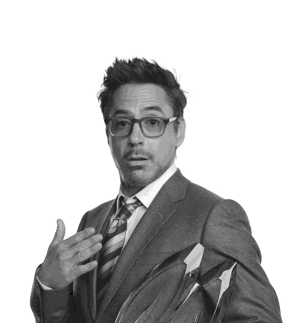 robert downey jr explaining.gif