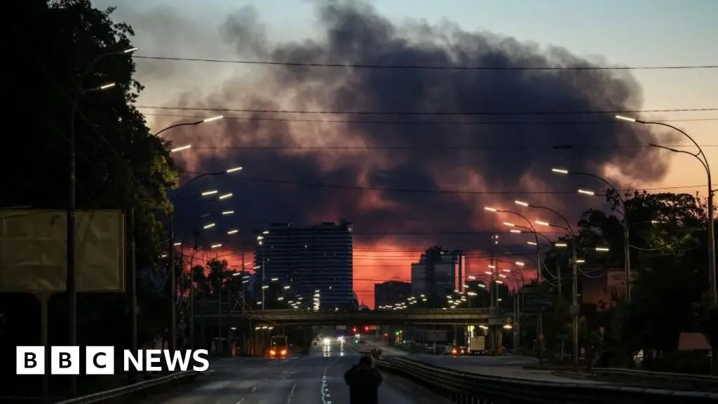 <title>Massive Russian Strikes Across Ukraine Result in Multiple Casualties</title>