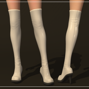 Print OFF boots