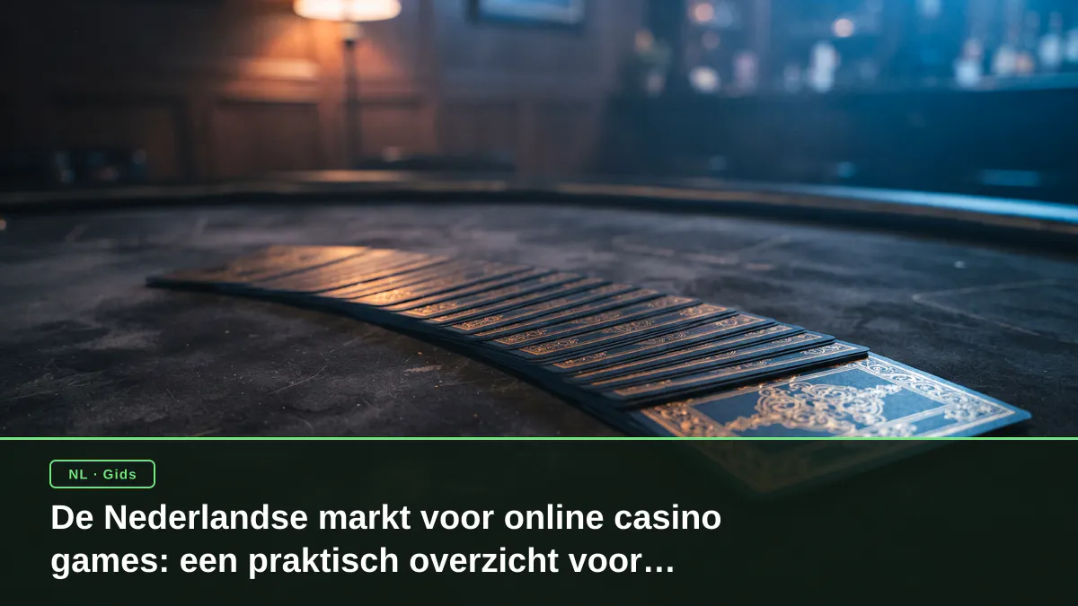 De Nederlandse markt voor online casino games: een praktisch overzicht voor spelers