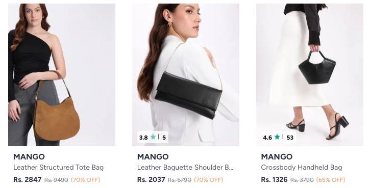 Mango Women Upto – Huge Discount Get 70% OFF Today