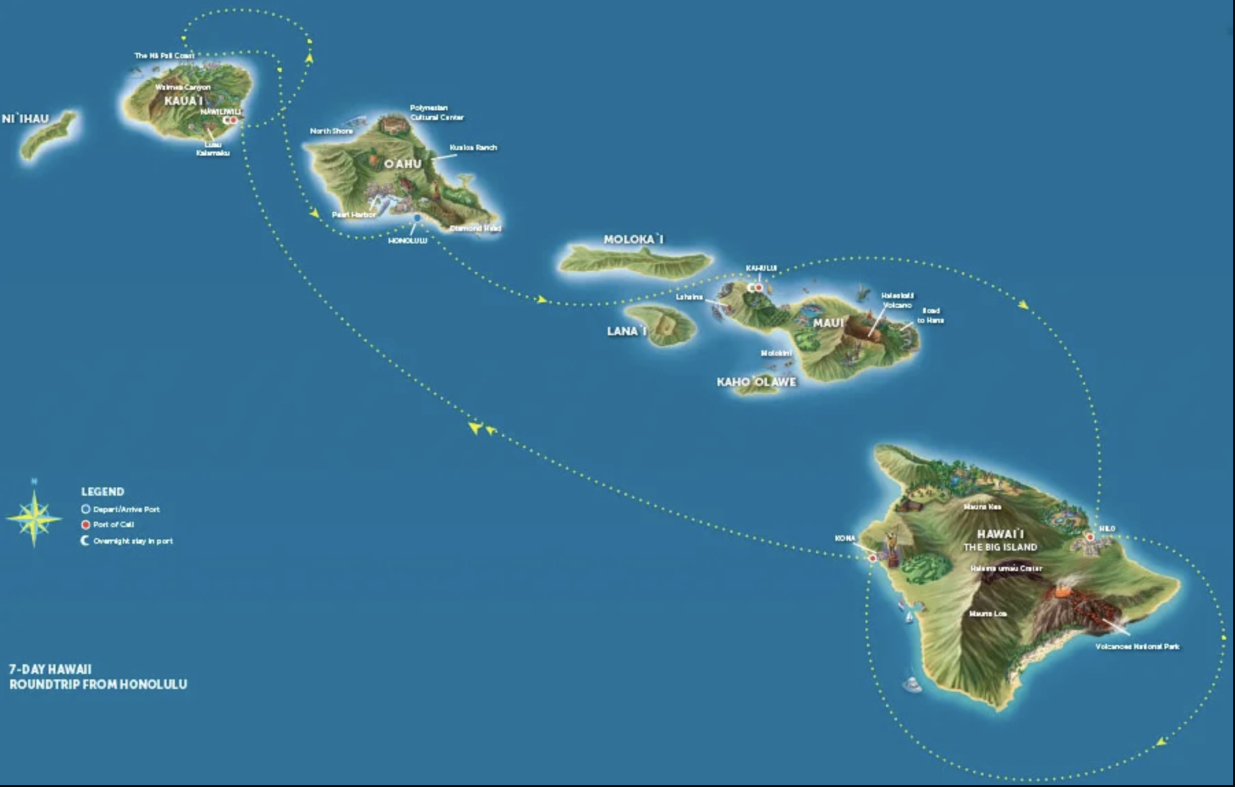 Trip map