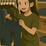 Até que enfim Uma calça Pra mim