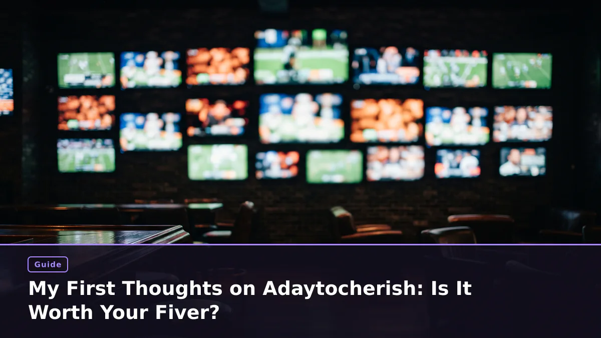 My First Thoughts on Adaytocherish: Is It Worth Your Fiver?