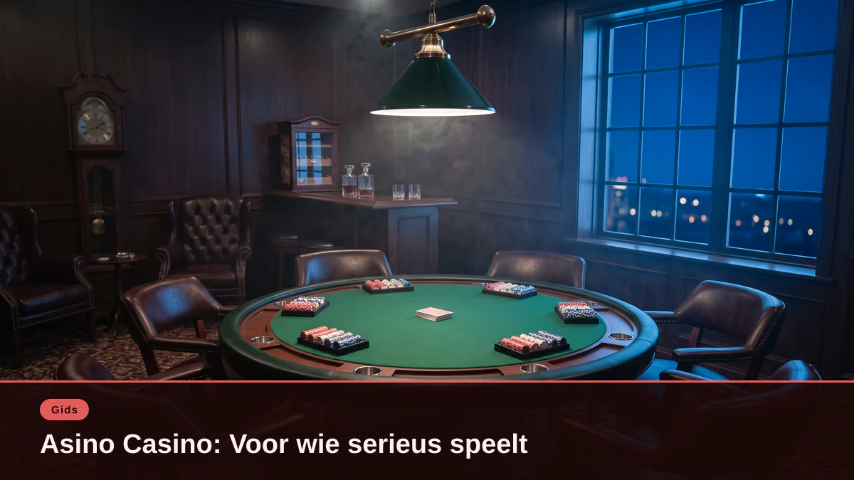 Asino Casino: Voor wie serieus speelt