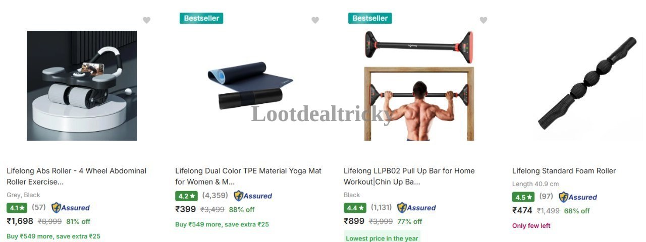 Lifelong Fitness Essentials – Just ₹399 | Loot Deal