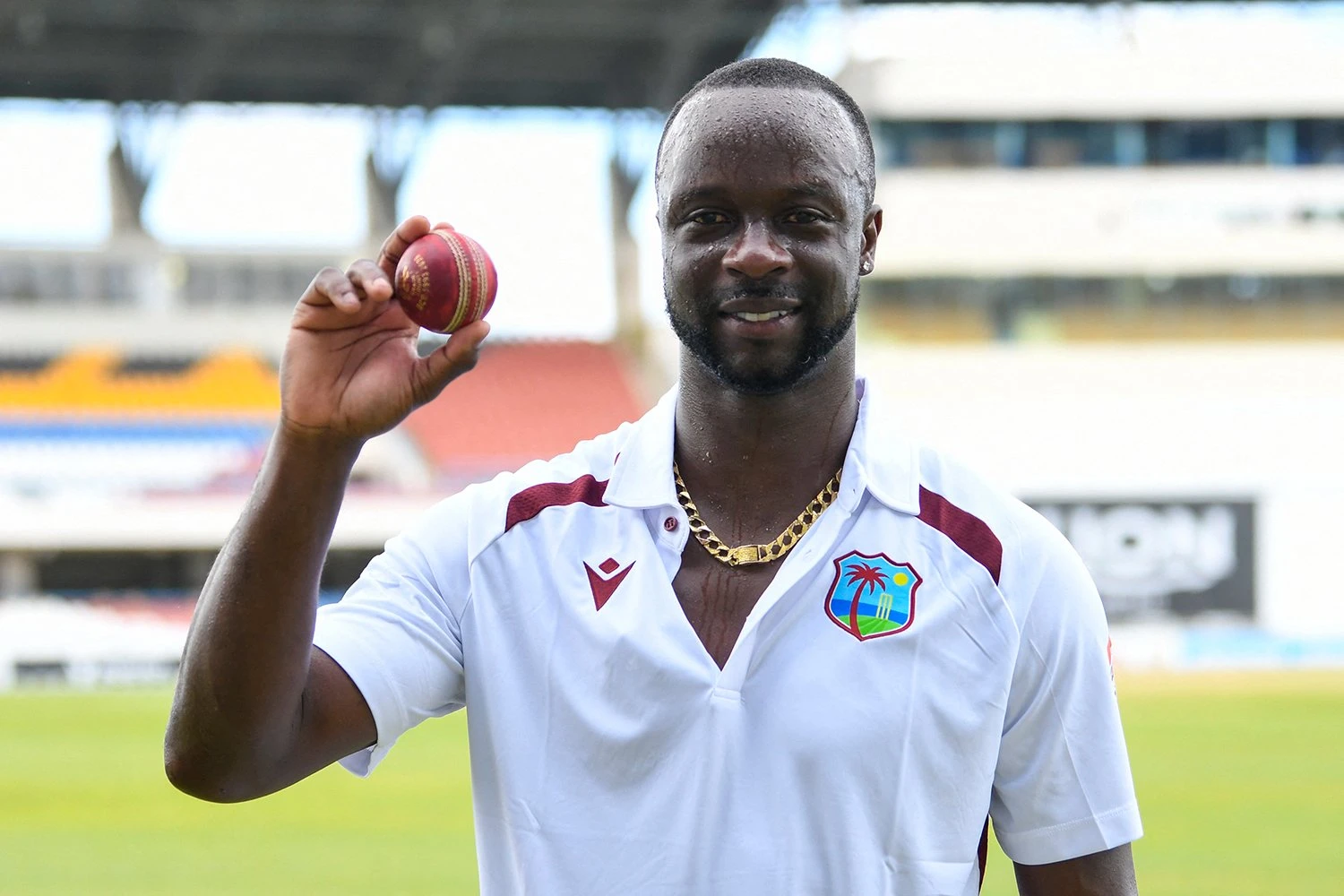 Kemar Roach Claims 300th Test Wicket