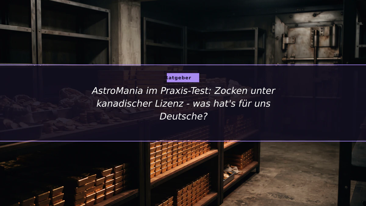 AstroMania im Praxis-Test: Zocken unter kanadischer Lizenz - was hat's für uns Deutsche?