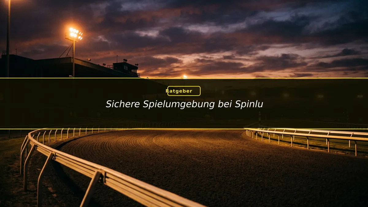 Sichere Spielumgebung bei Spinlu