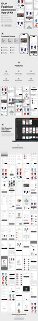 Oly- Fashion eCommerce App UI Kit