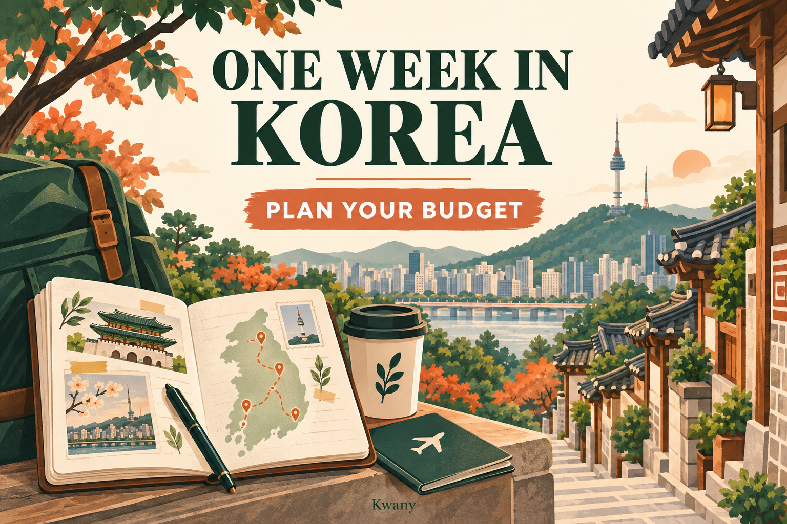 ONE WEEK IN KOREA / PLAN YOUR BUDGET