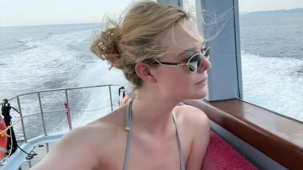 Elle Fanning's Carefree Vacation Style