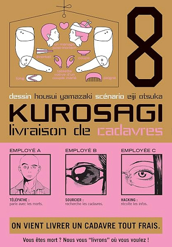 Kurosagi T08: Livraison de Cadavres - Housui Yamazaki, Eiji Otsuka Kurosagi T08: Livraison de Cadavres - Housui Yamazaki, Eiji Otsuka