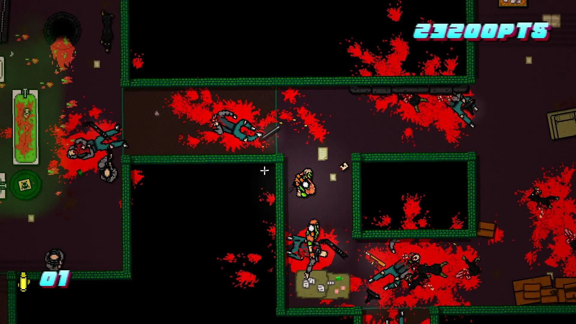 Captura de pantalla de gameplay de Hotline Miami 2: Wrong Number #1