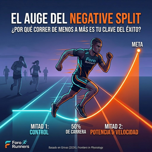 La Ciencia del Negative Split: Por Qué Correr de Menos a Más es la Clave para Destrozar tus Marcas
