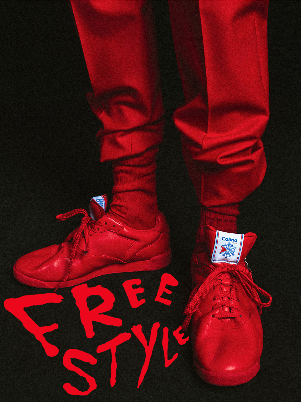 Celine x Reebok Freestyle Lo Fluo Red Celine x Reebok Freestyle Lo nella variante rossa Fluo Red