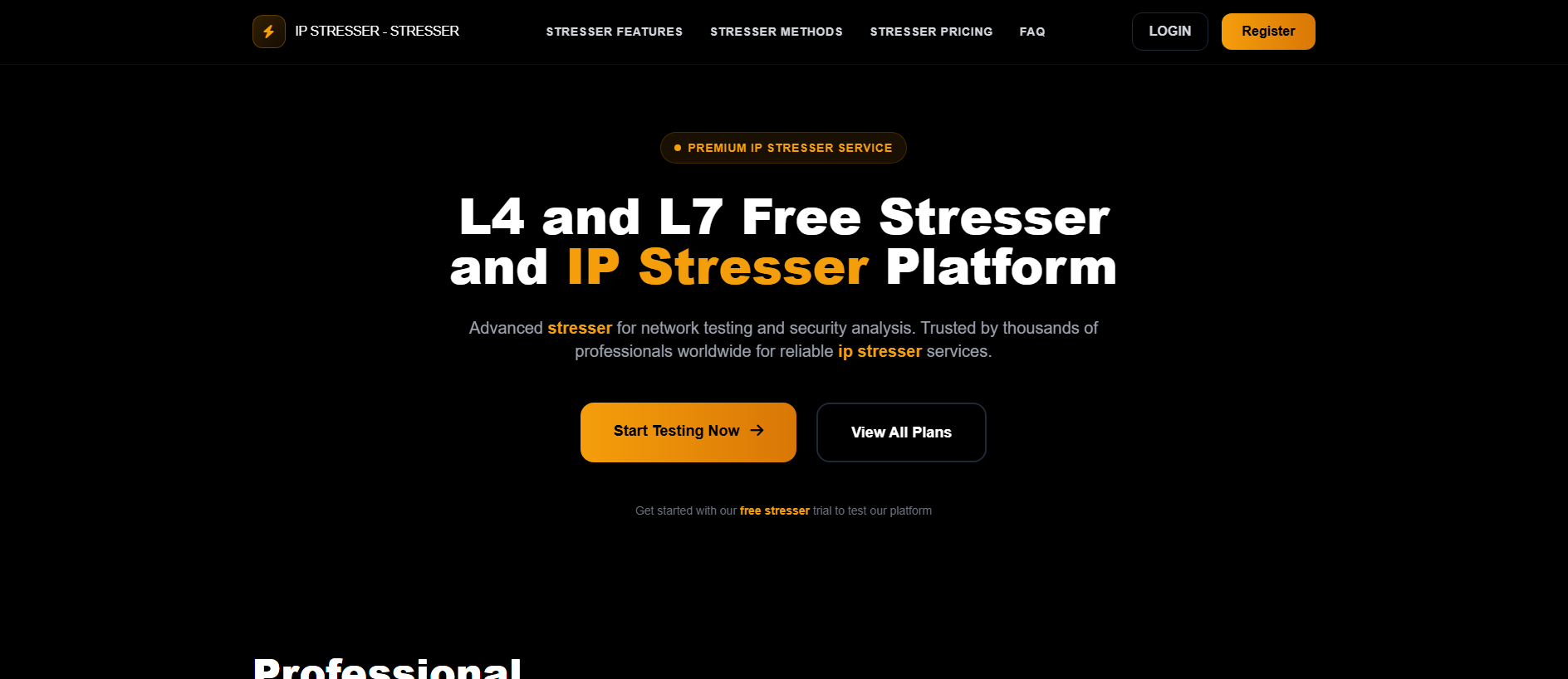 Stored capture of ip-stresser.best