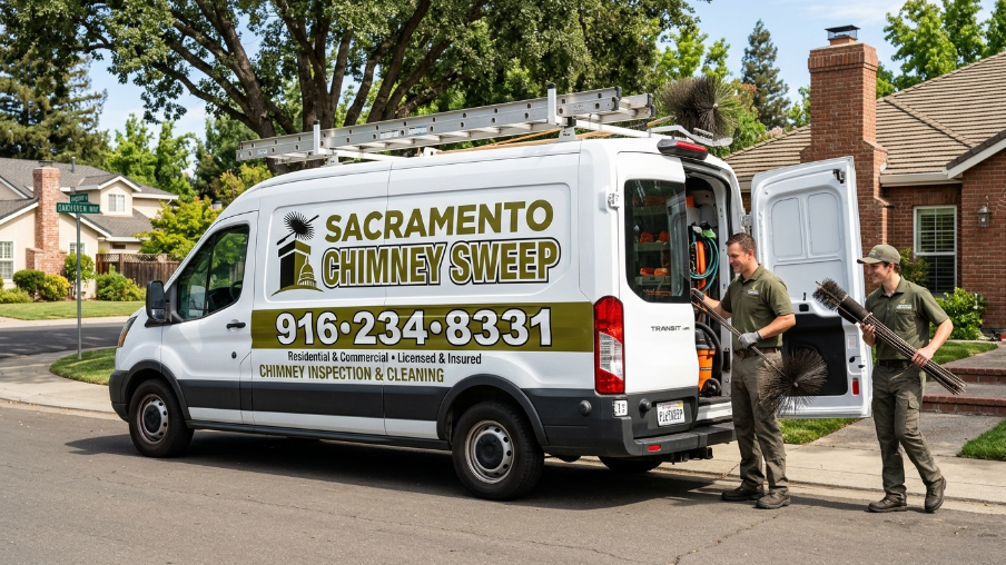 Sacramento Chimney Sweep Logo