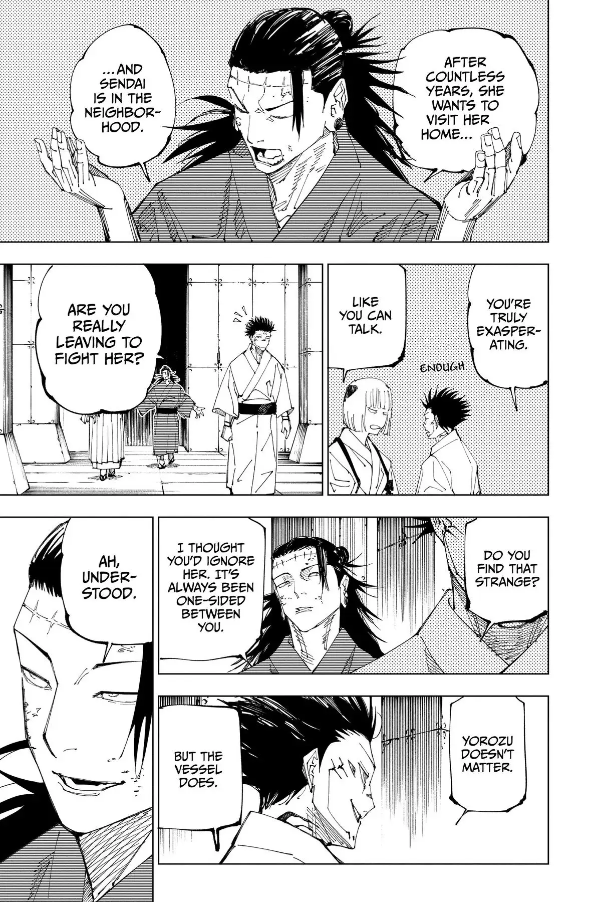 Read Jujutsu Kaisen Chapter 216 English - Page 7