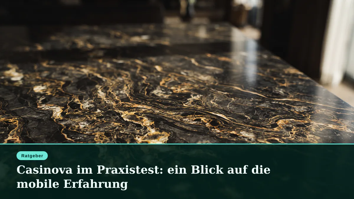 Casinova im Praxistest: ein Blick auf die mobile Erfahrung