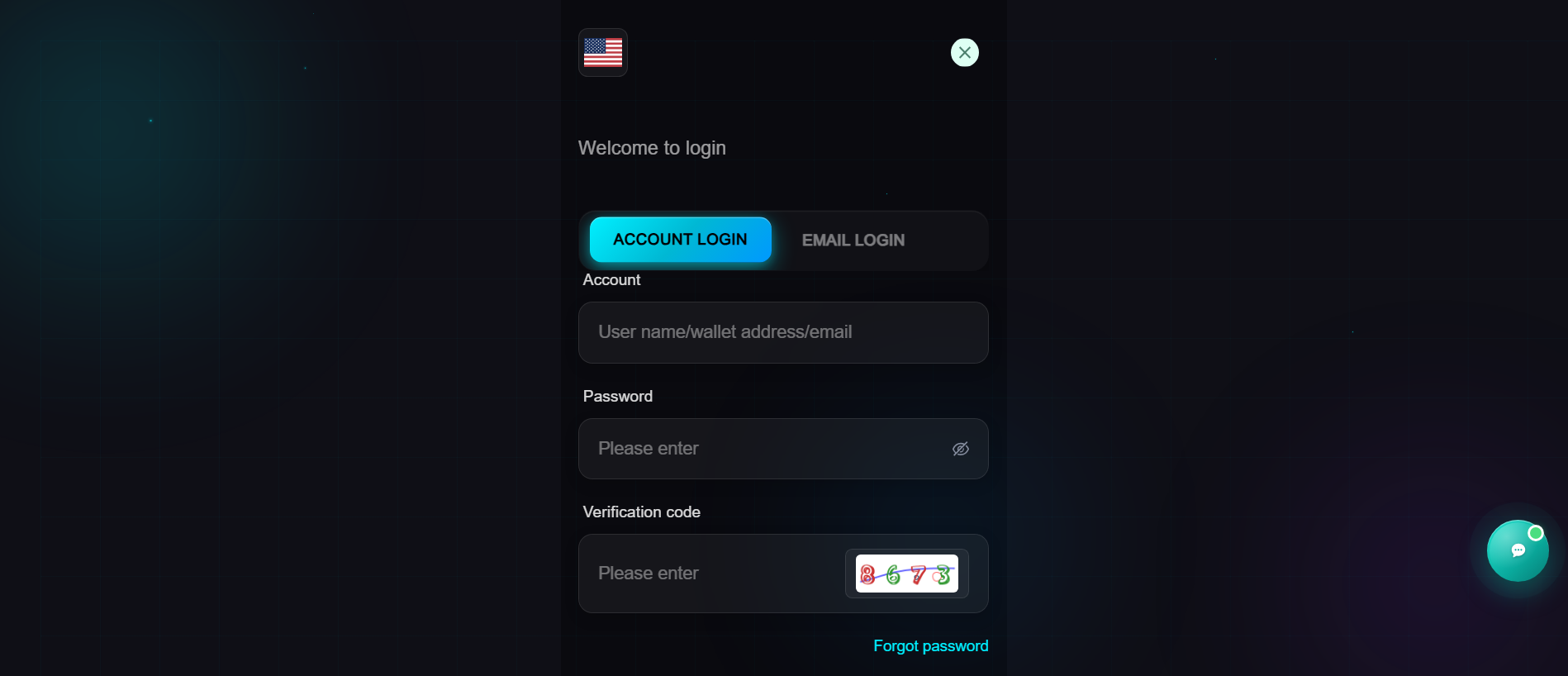 Forensic screenshot of [REDACTED] showing the phishing page layout