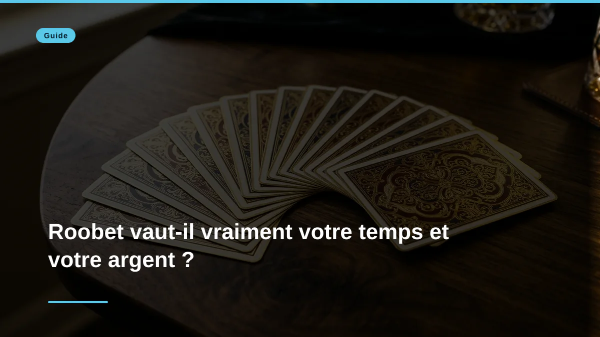 Roobet vaut-il vraiment votre temps et votre argent ?